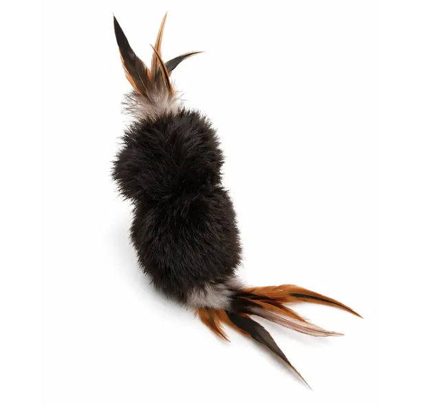 Natural Rabbit Cat Kickers w/Sound