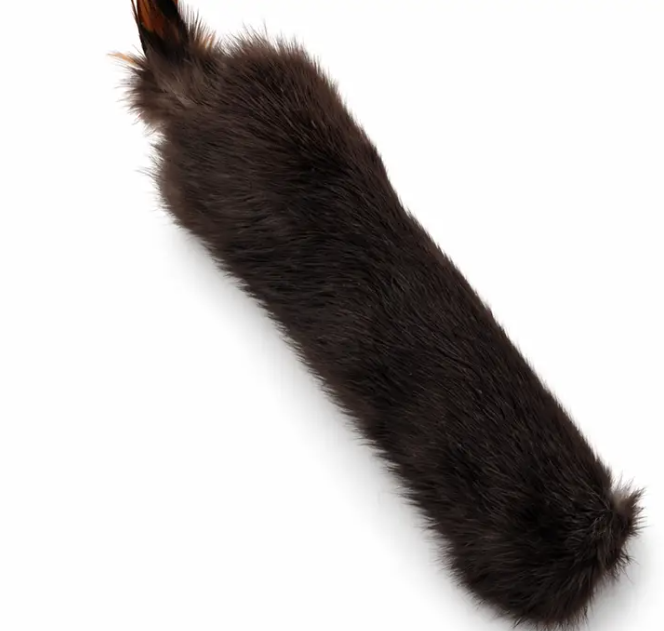 Natural Rabbit Cat Kickers w/Sound