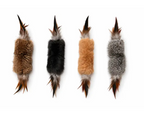 Natural Rabbit Cat Kickers w/Sound