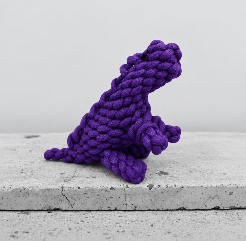 Rope Dinosaur Dog Toy