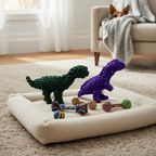 Rope Dinosaur Dog Toy