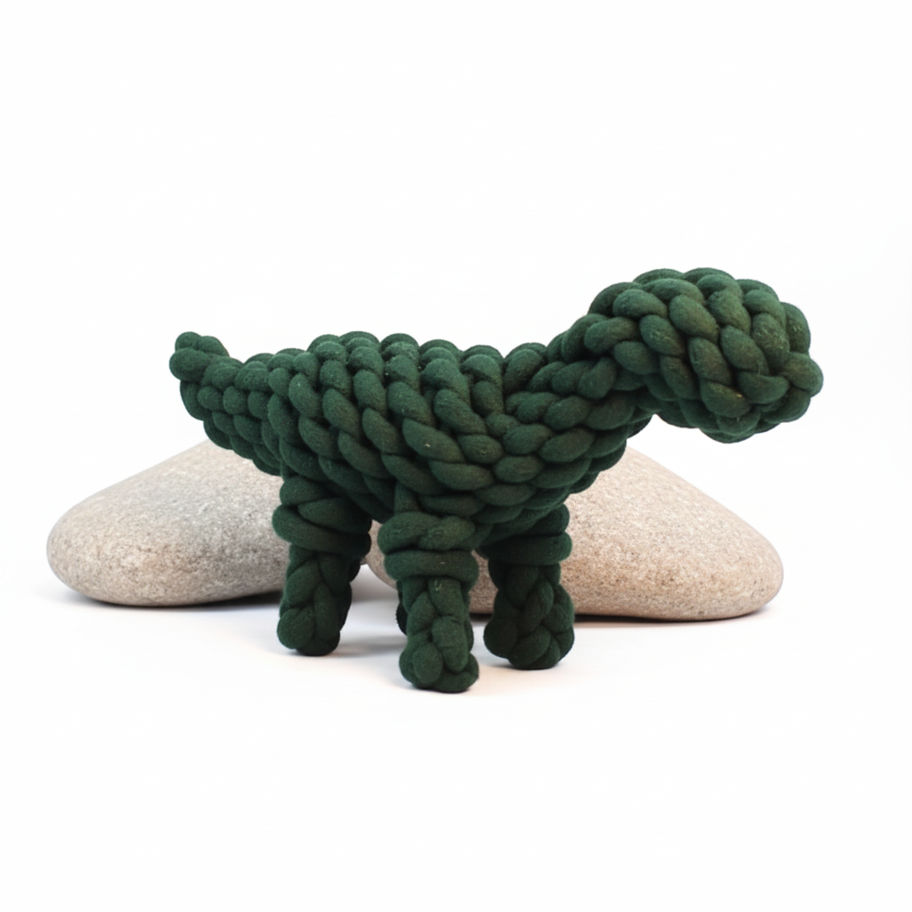 Rope Dinosaur Dog Toy