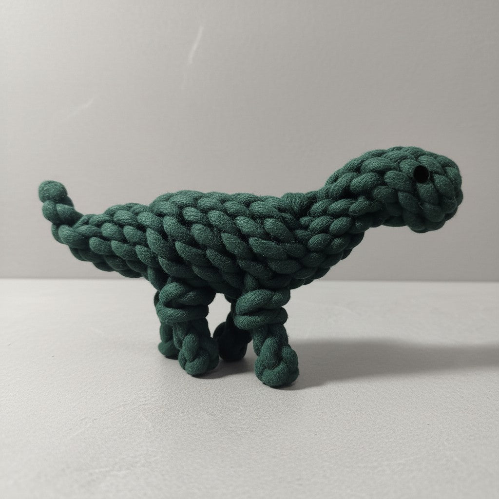 Rope Dinosaur Dog Toy