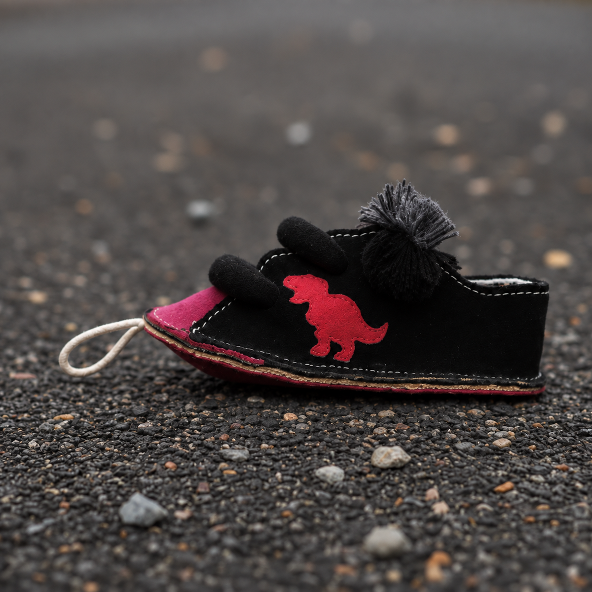 Leather Dog Toy Shoe