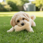 100% Sheepskin Bone w/Squeaker