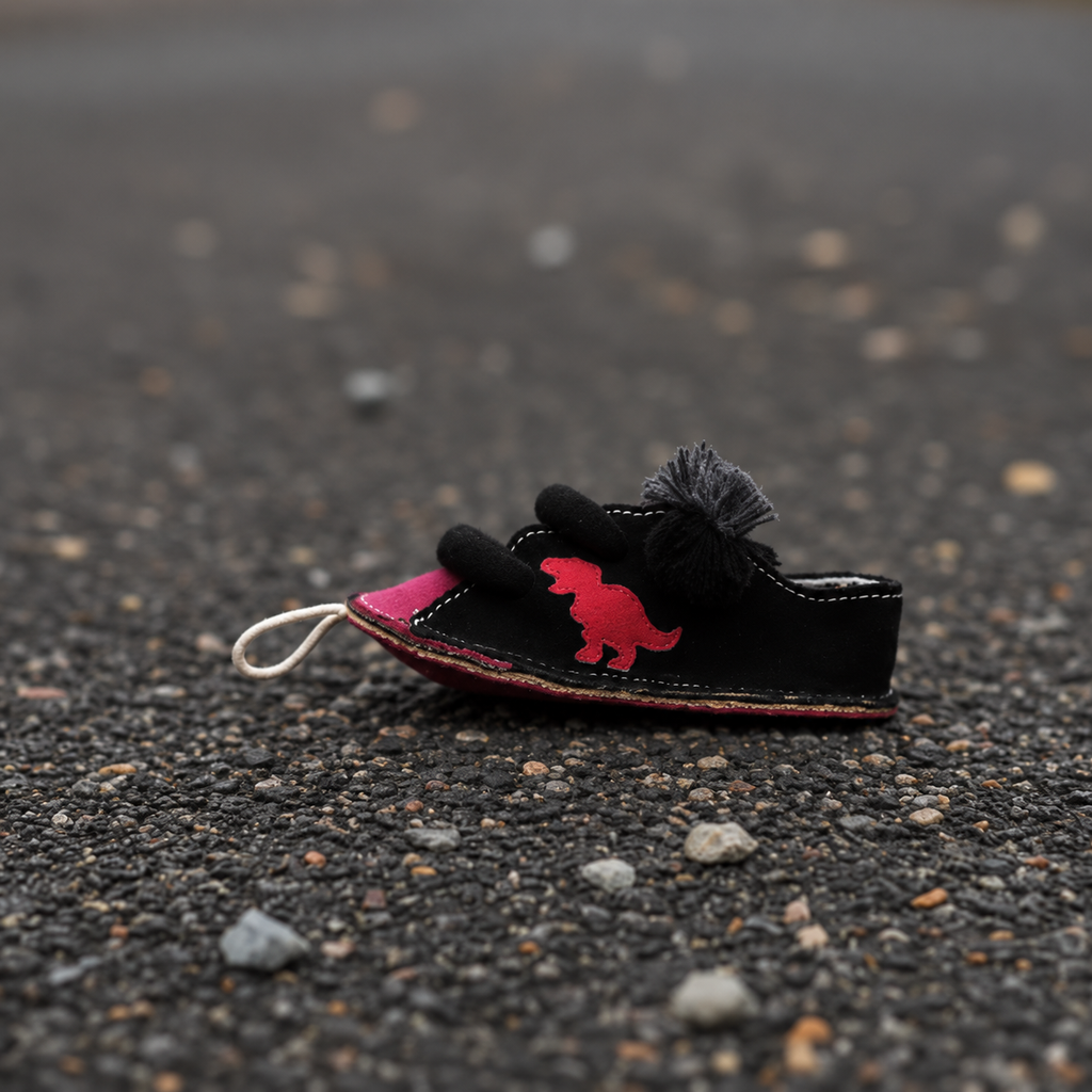 Leather Dog Toy Shoe