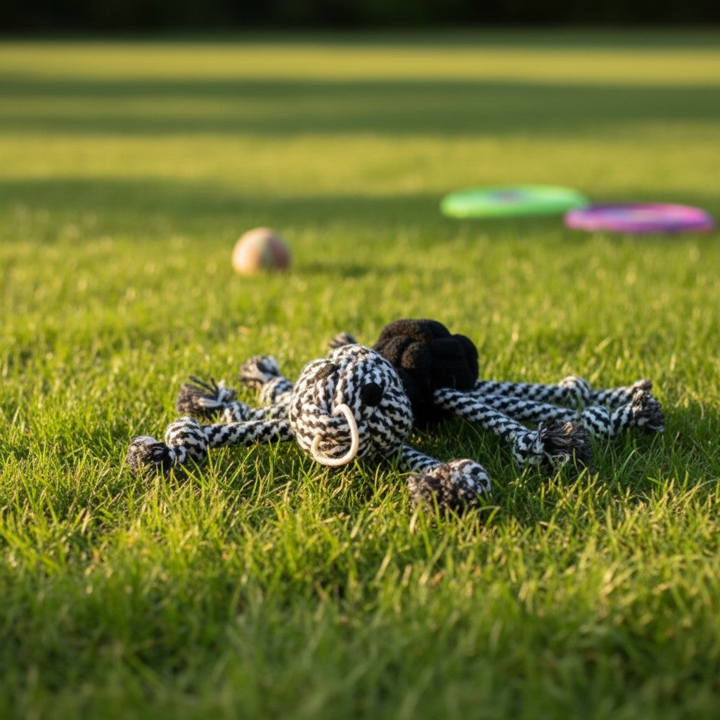 Rope Spider Dog Toy