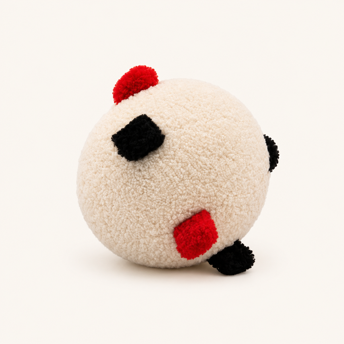 100% Sheepskin Dog Ball w/Sound